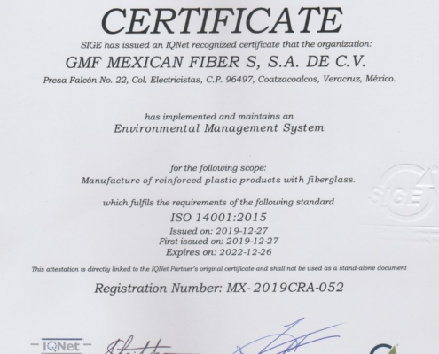 certificado ISO