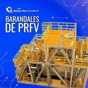 Barandal Mexican fibers fibra de vidrio