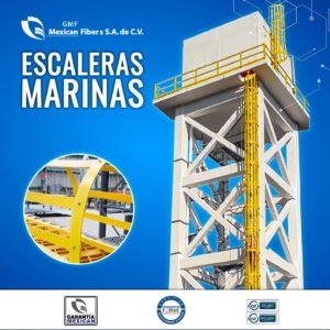 EScaleras Marinas de fibra de vidrio Mexican Fibers