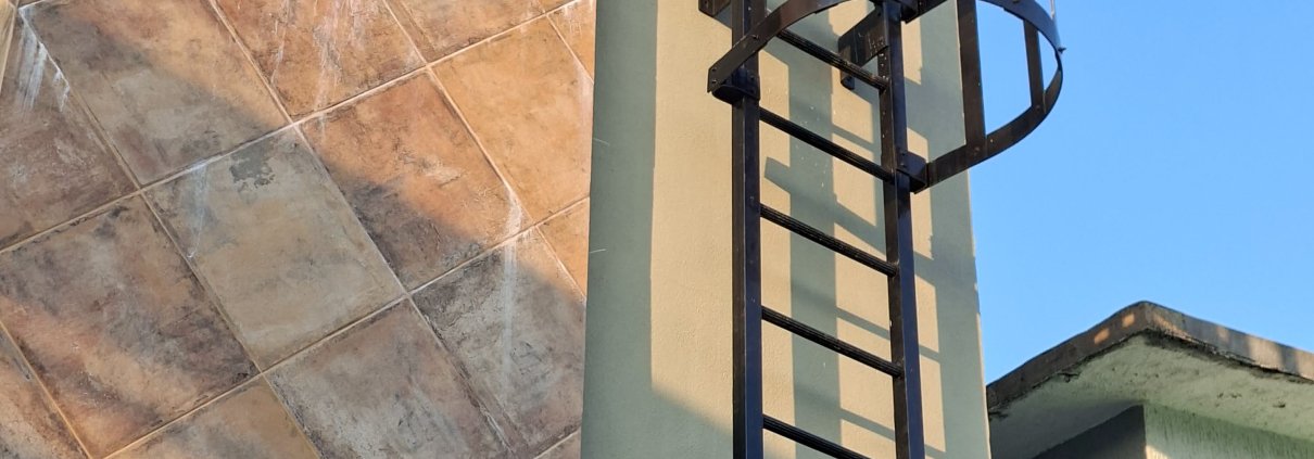 Escalera marina de prfv para zonas costeras