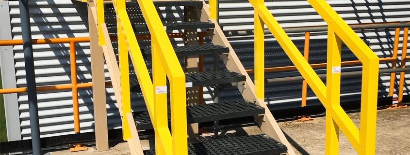 PLATAFORMA DE ACCESO TORRE DE ENFRIAMIENTO